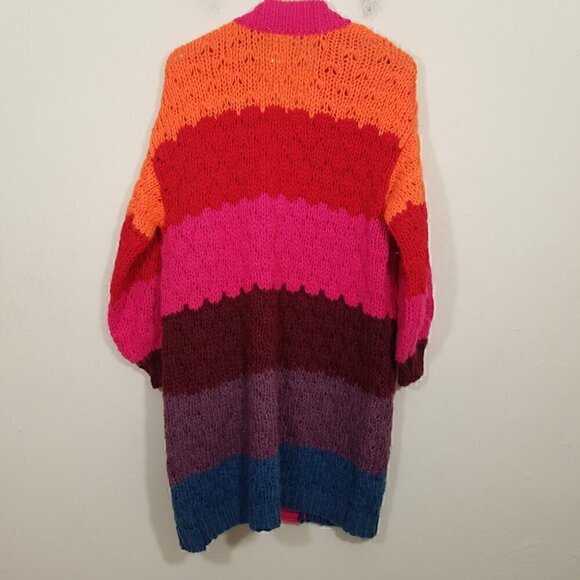 FARM Rio Striped Cardigan Multi XS - Picture 9 of 11